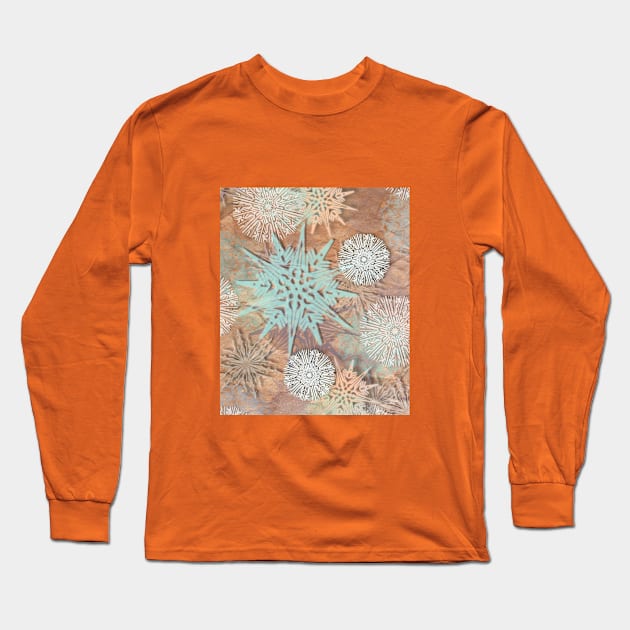 vintage snowflakes Long Sleeve T-Shirt by augenWerk